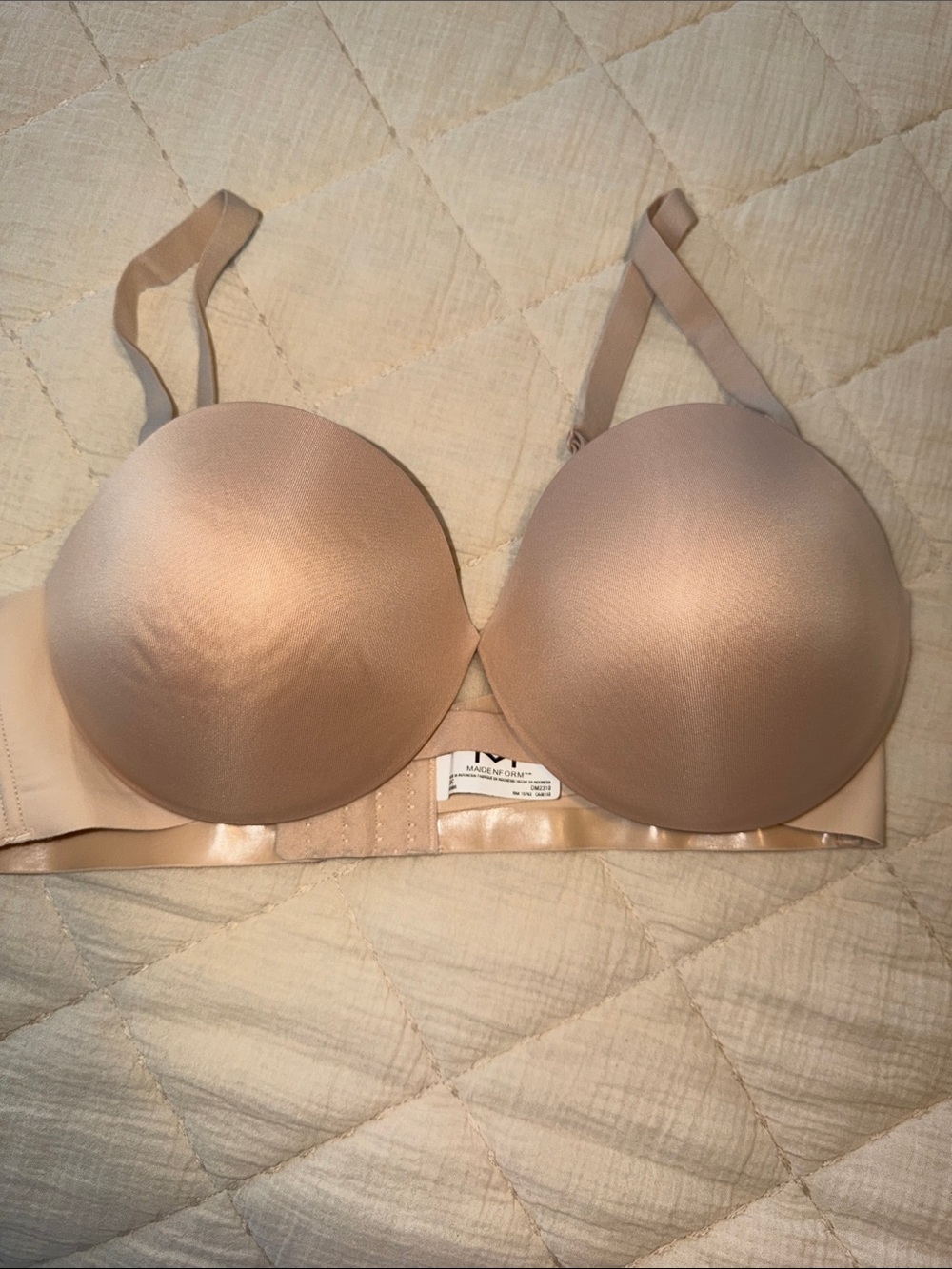 Everyday Seamless Strapless Bra - Support Converter Padded Nude
